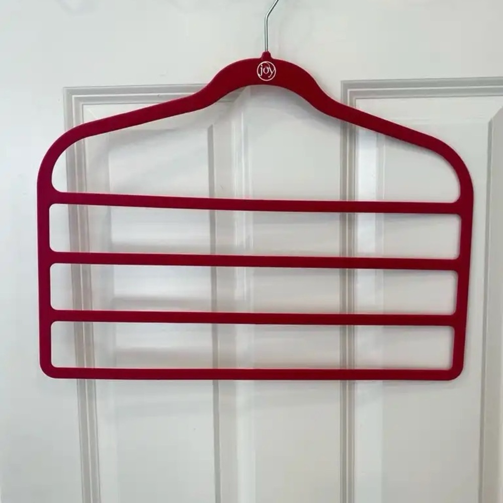 Joy Mangano Red Closet Accessories Hangers